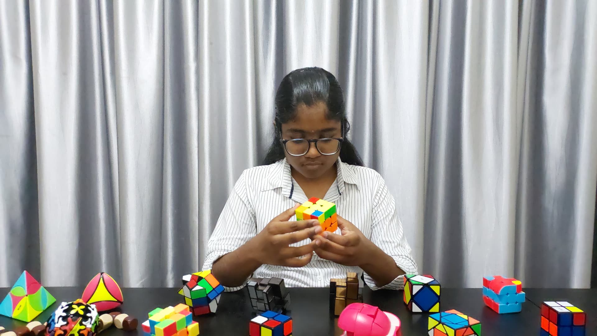 Most Different Puzzle Cubes Solved