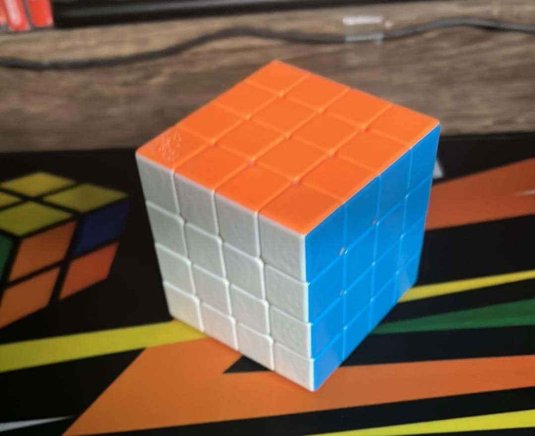 Fastest Time to Solve a 4X4 Rubik's Cube
