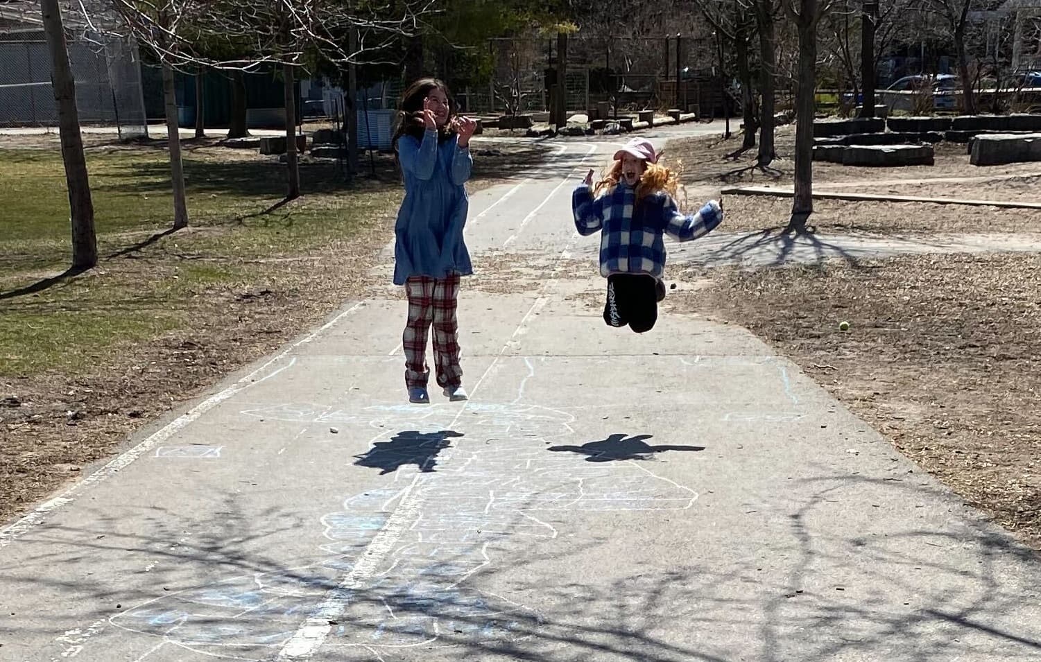Longest Chalk Hop Scotch