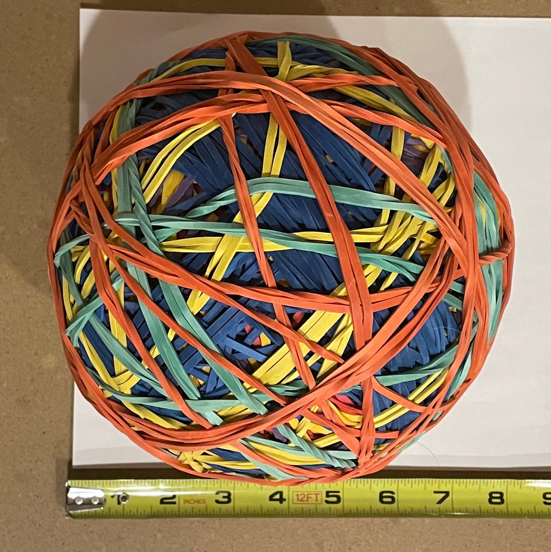 Largest Rubber Band Ball