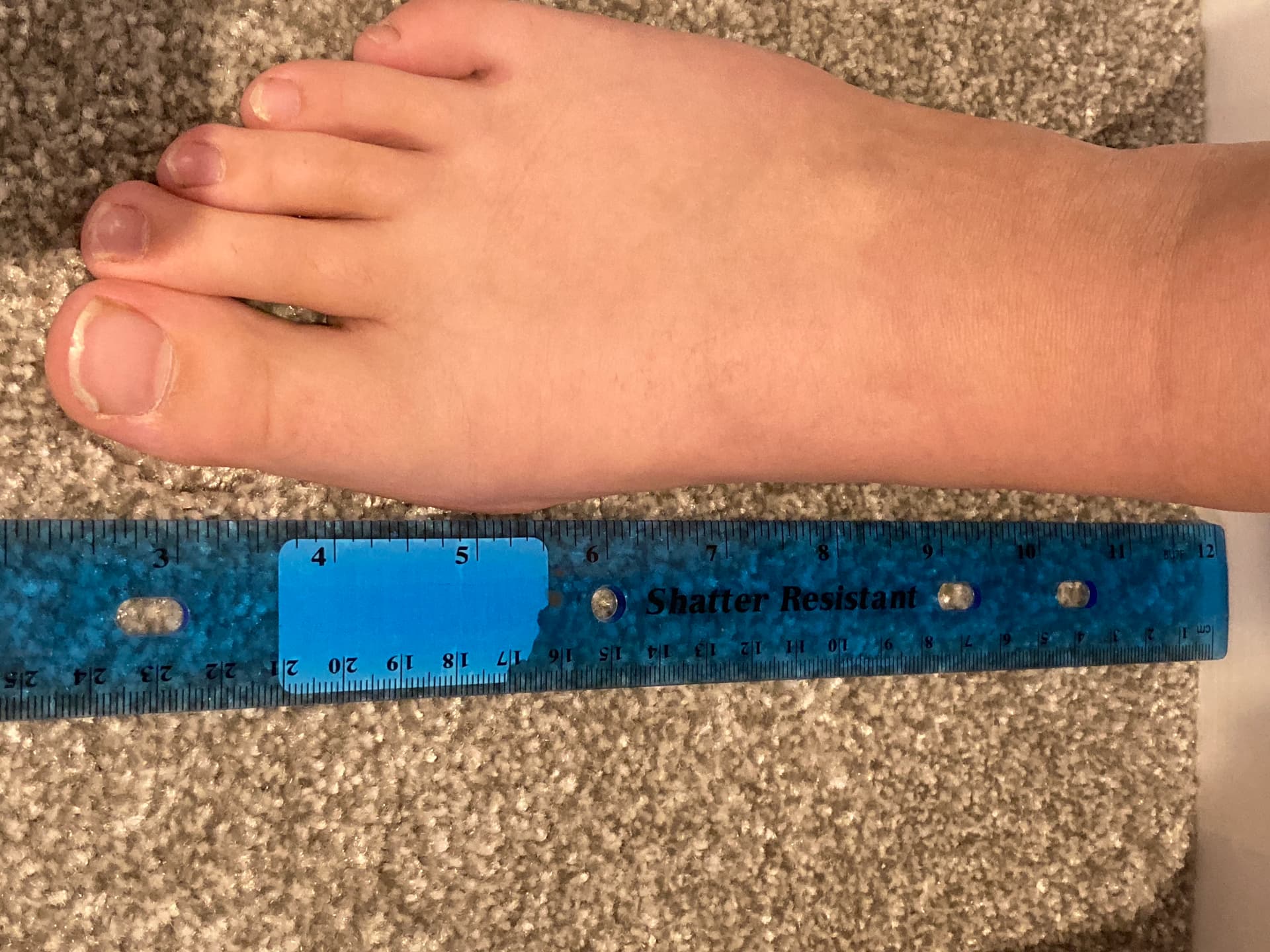Largest Foot