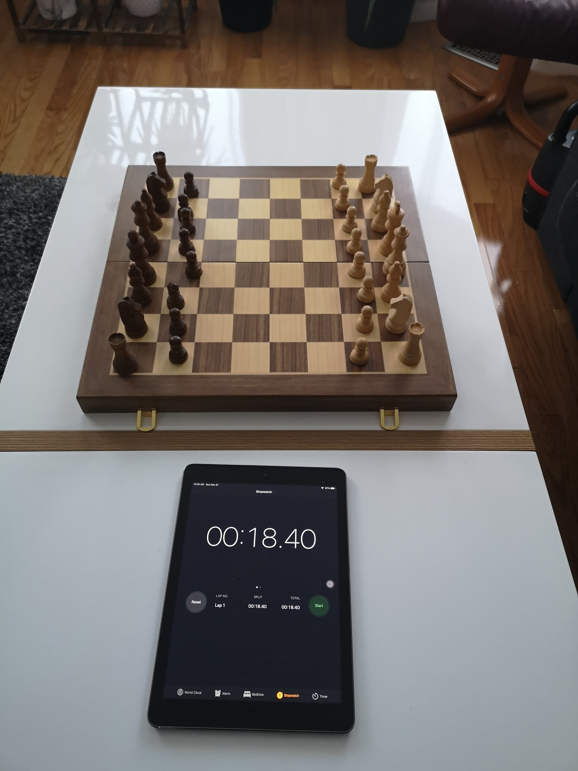Fastest Chess Set Up