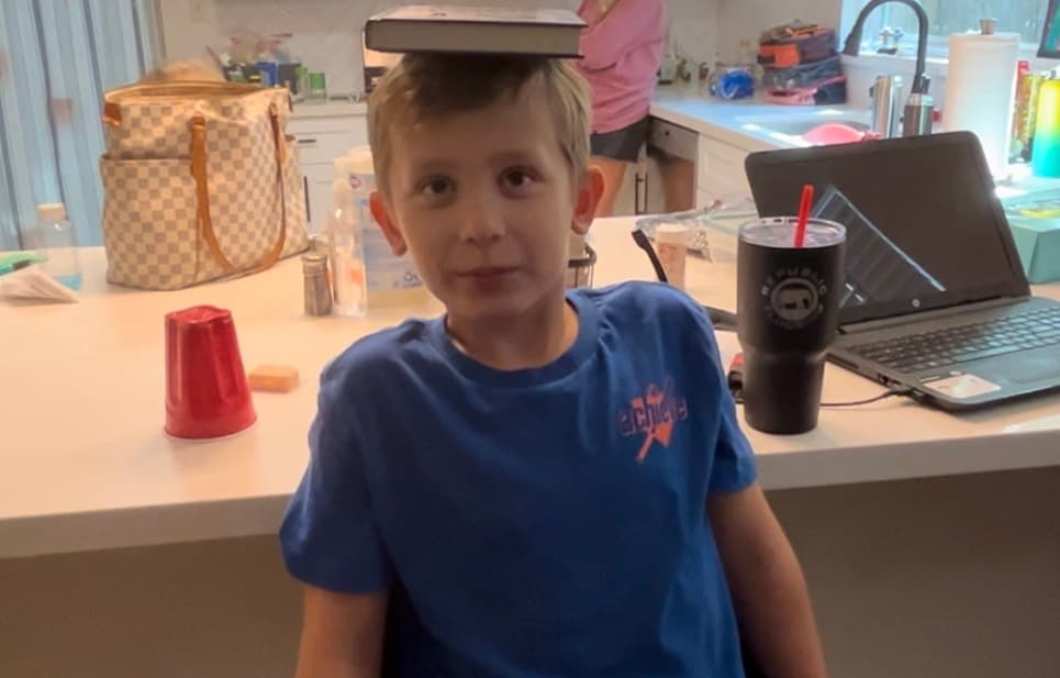 Longest Time Balancing a Book on the Head