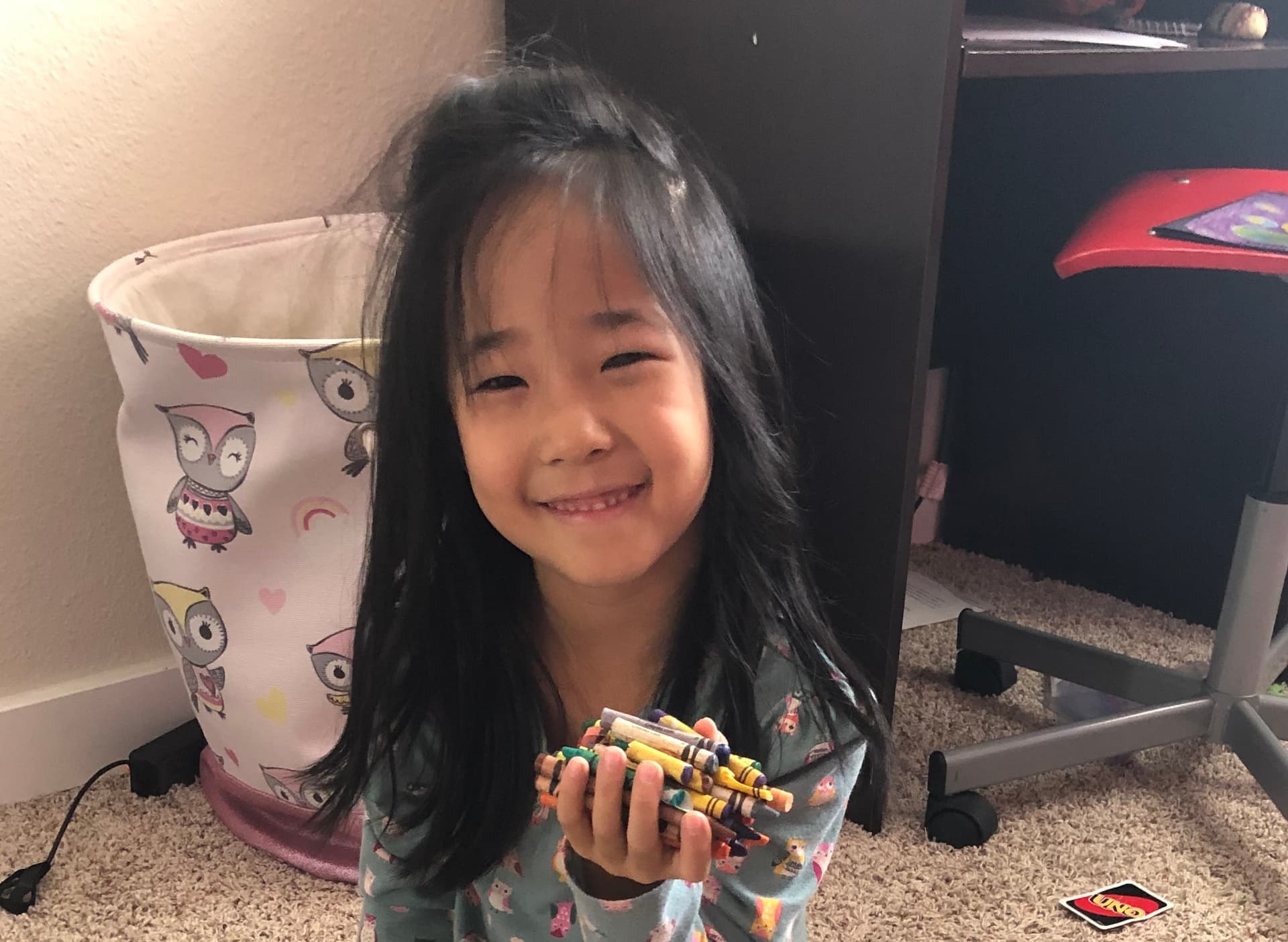 Most Crayons Held in One Hand