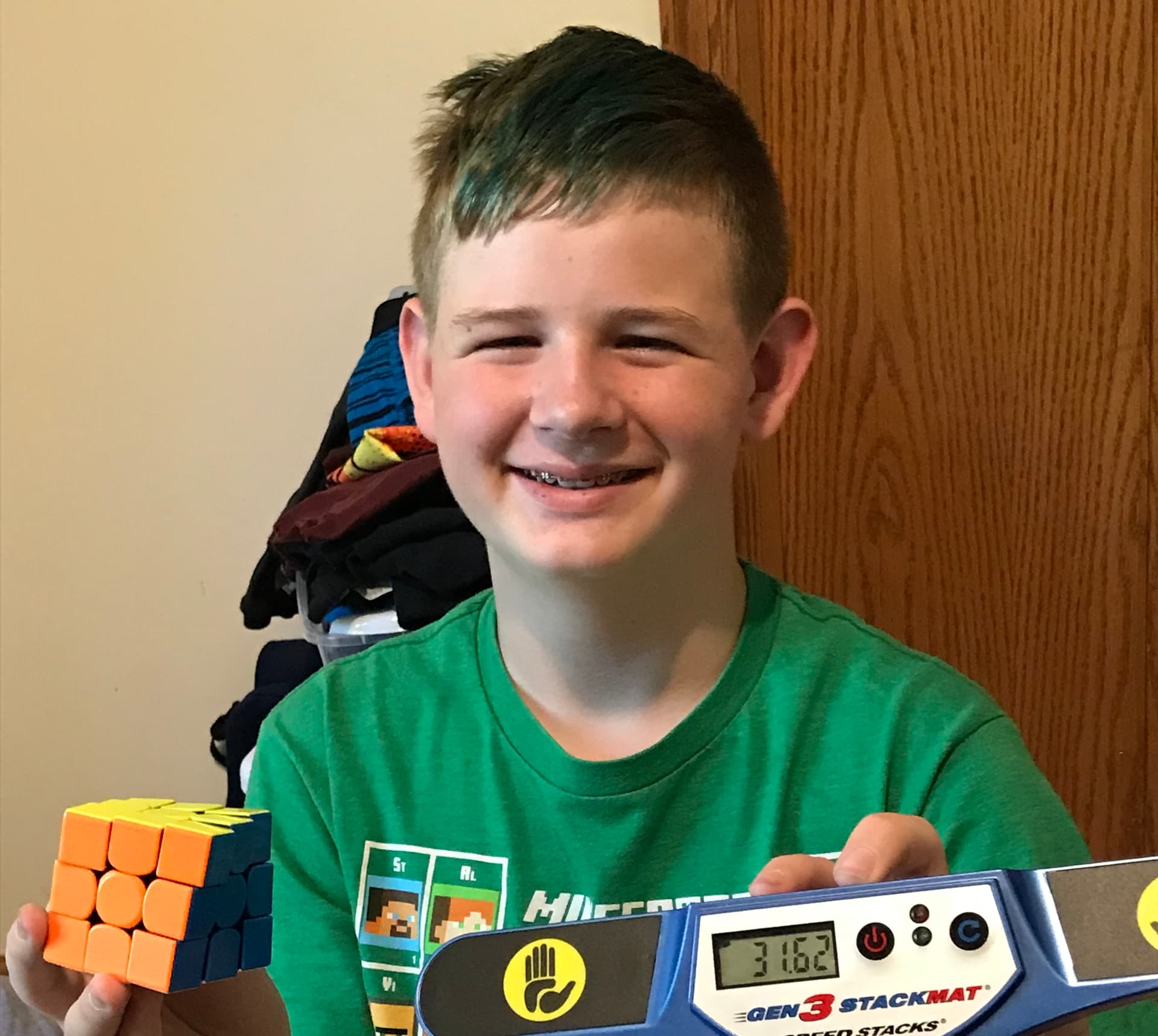 Fastest Time to Solve a Rubik's Cube