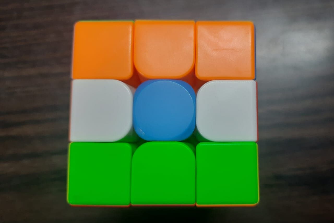 Fastest Time to Make a Indian Flag on a Rubik's Cube