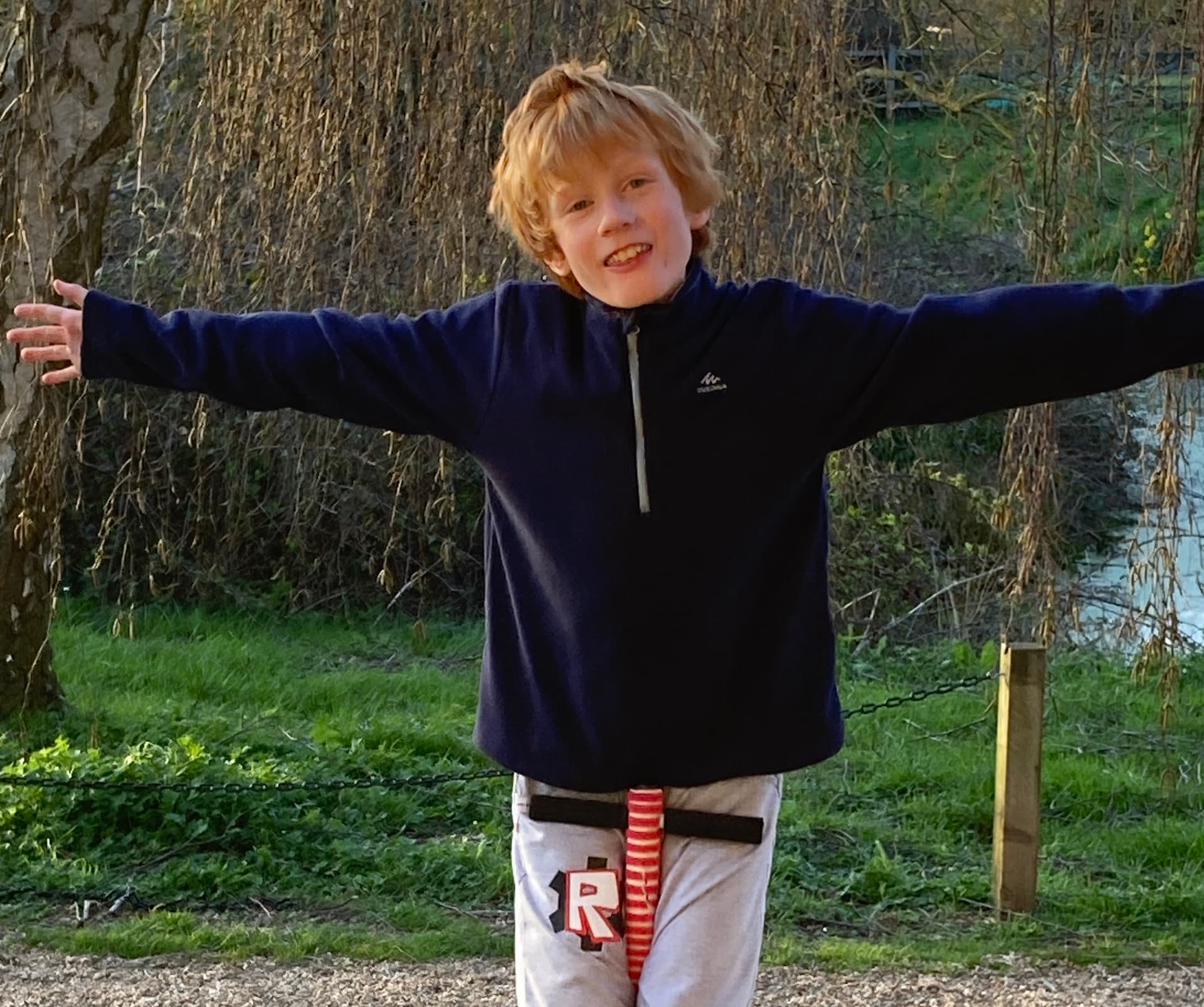 Longest Time Jumping on a Pogo Stick Hands Free