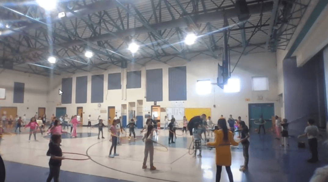 Most Kids Hula Hooping