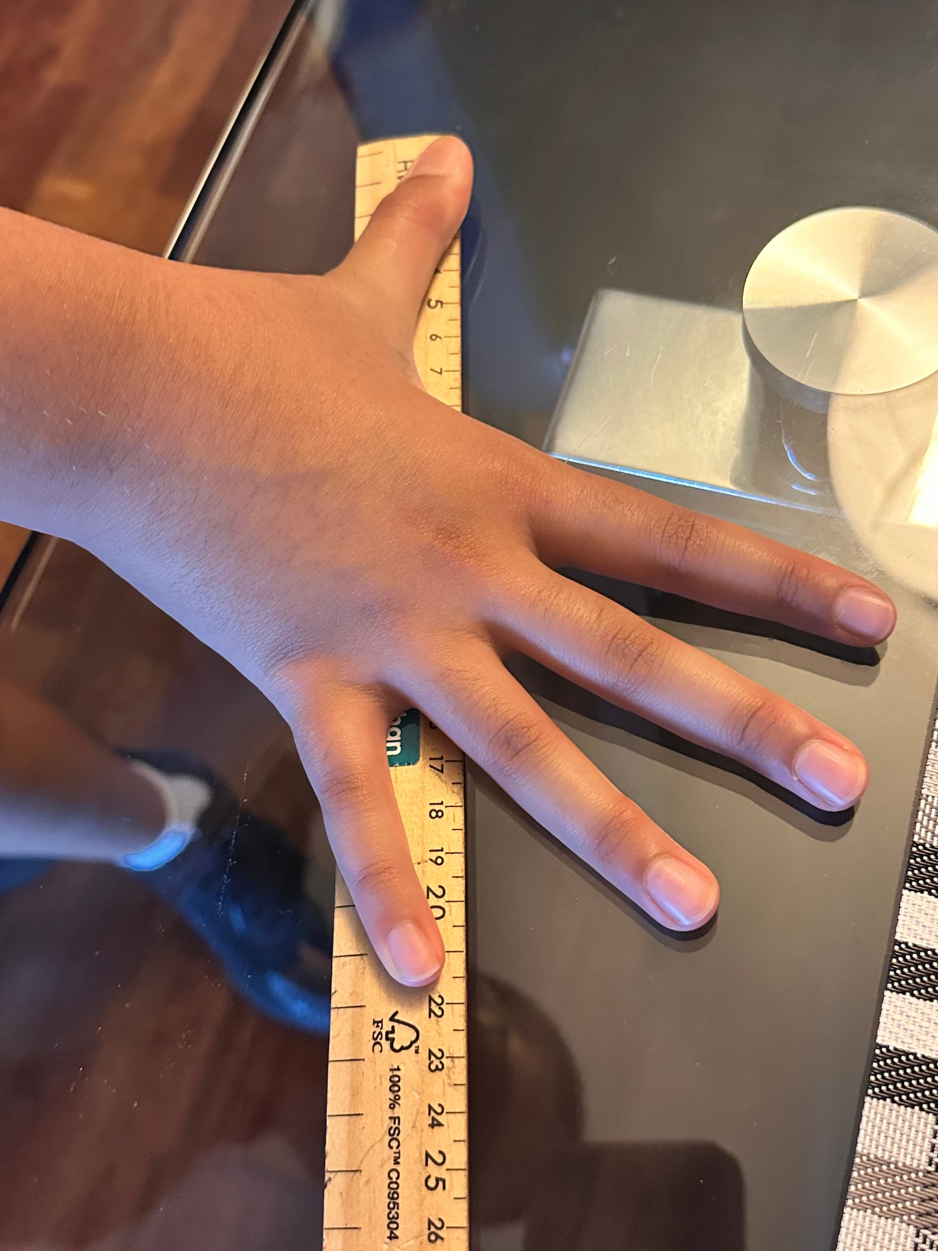 Largest Hand Span
