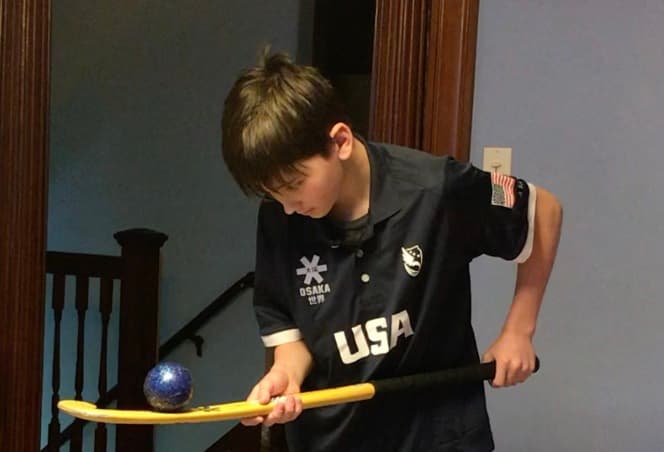 Longest Time Balancing a Field Hockey Ball on a Field Hockey Stick