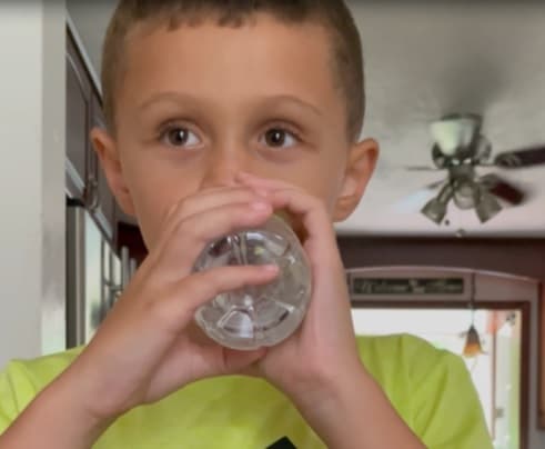 Fastest Time To Drink a Bottle of Water (Small)