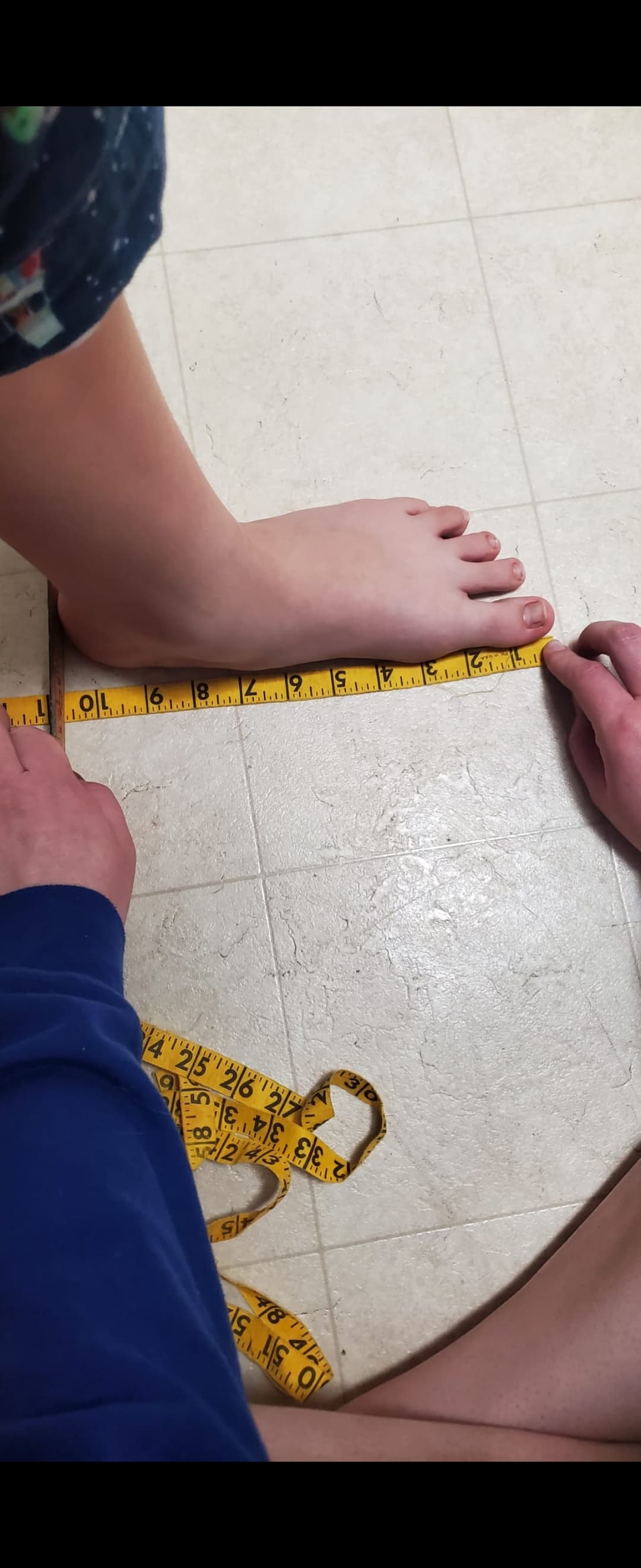 Largest Foot
