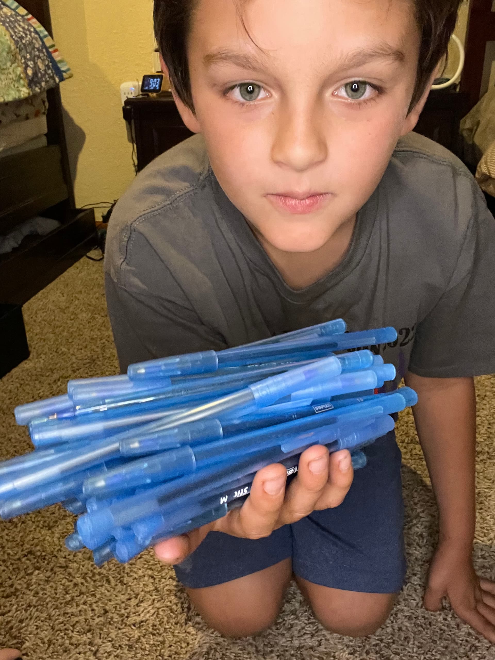 Most Pens Held in One Hand