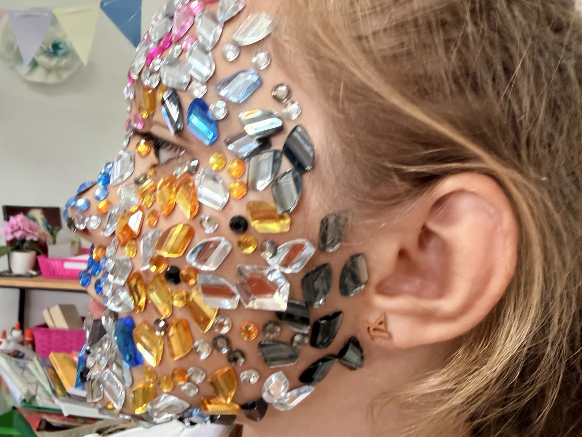 Most Stickers on the Face