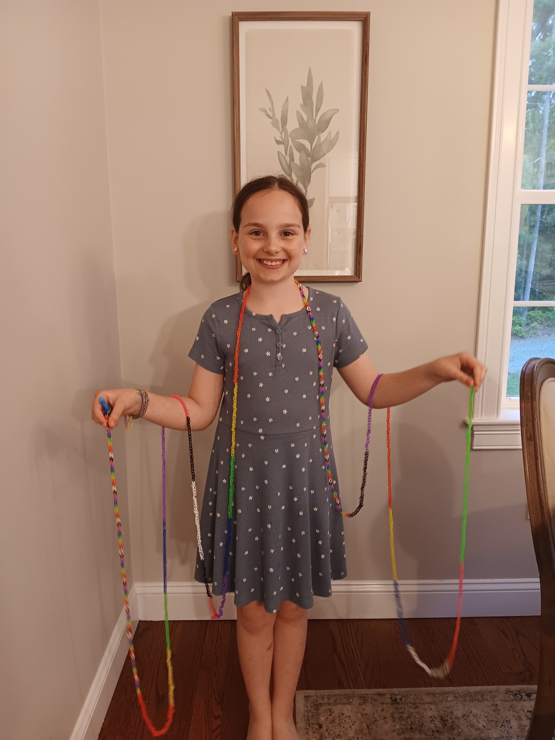 Longest Rainbow Loom Chain