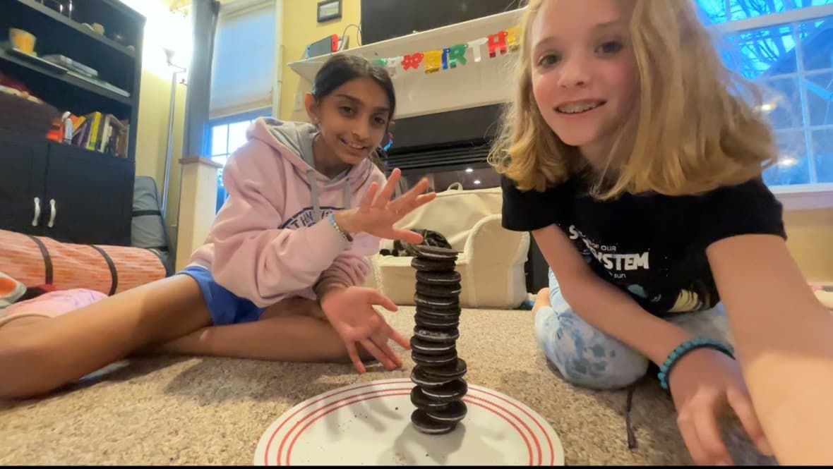 Most Oreos Stacked