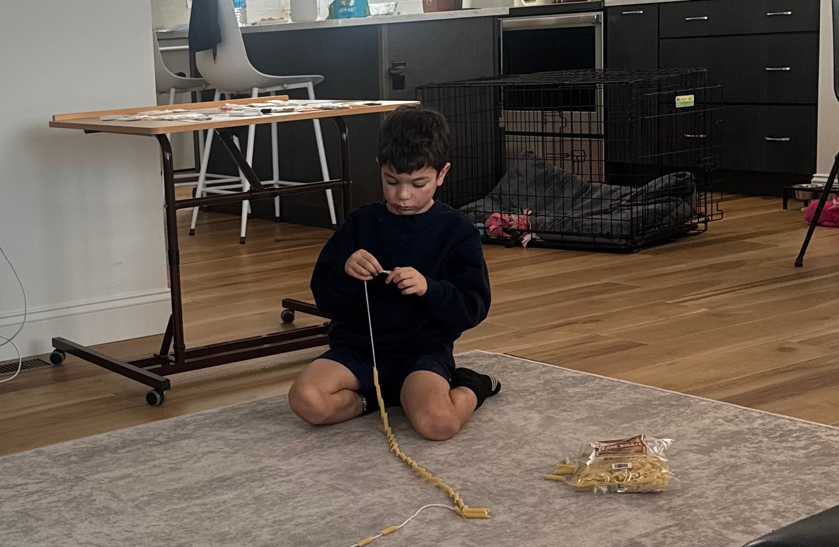 Longest Pasta-Noodle Chain