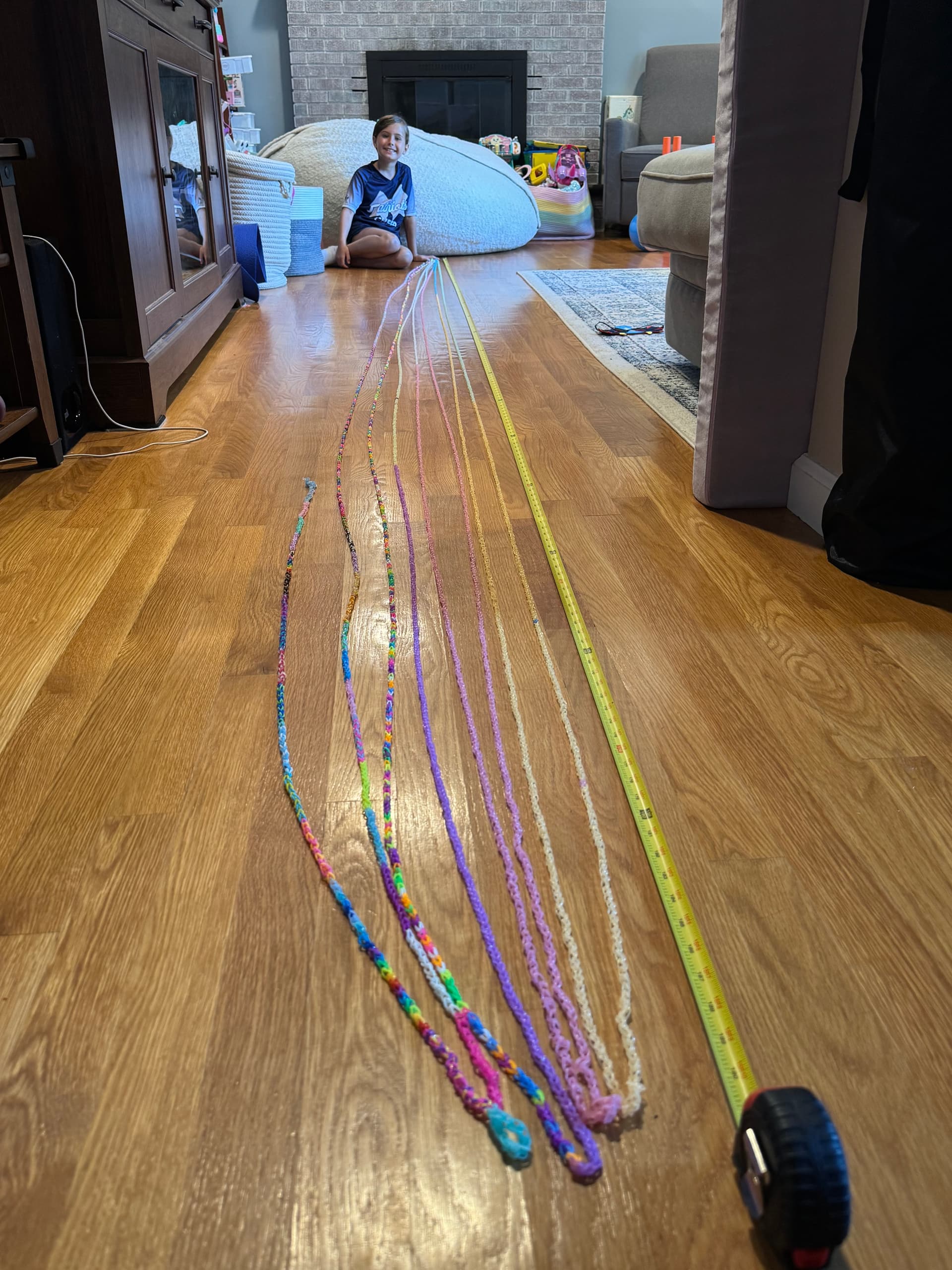 Longest Rainbow Loom Chain