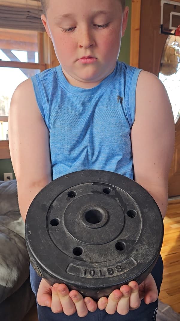 Longest Time Holding a 10 lb Weight Above the Head
