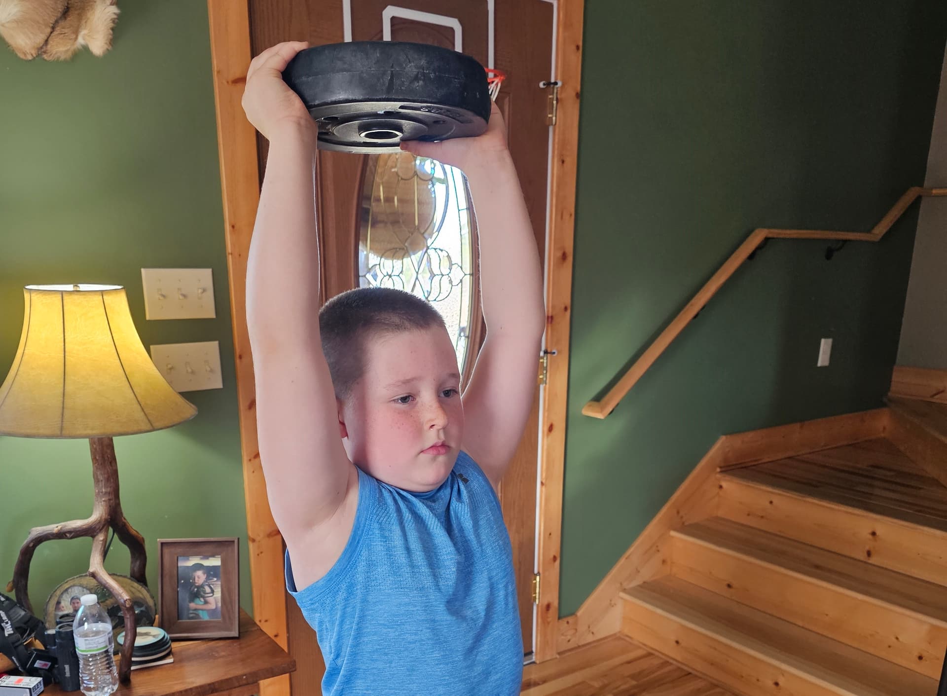 Longest Time Holding a 10 lb Weight Above the Head