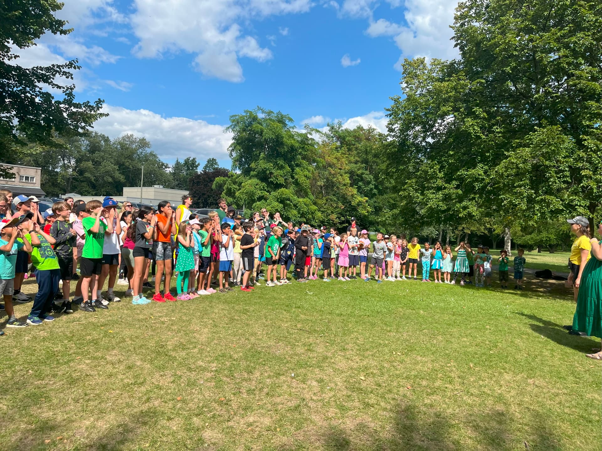 Most Kids Singing a Camp Song (Gigantic Group Division)