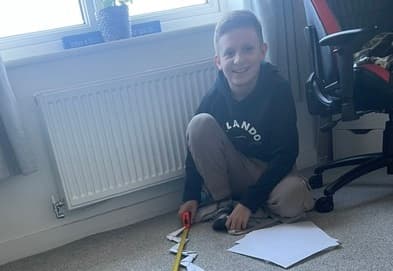 Longest Chain of Origami Claws