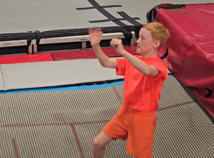Most Backflips on a Trampoline in 30 Seconds