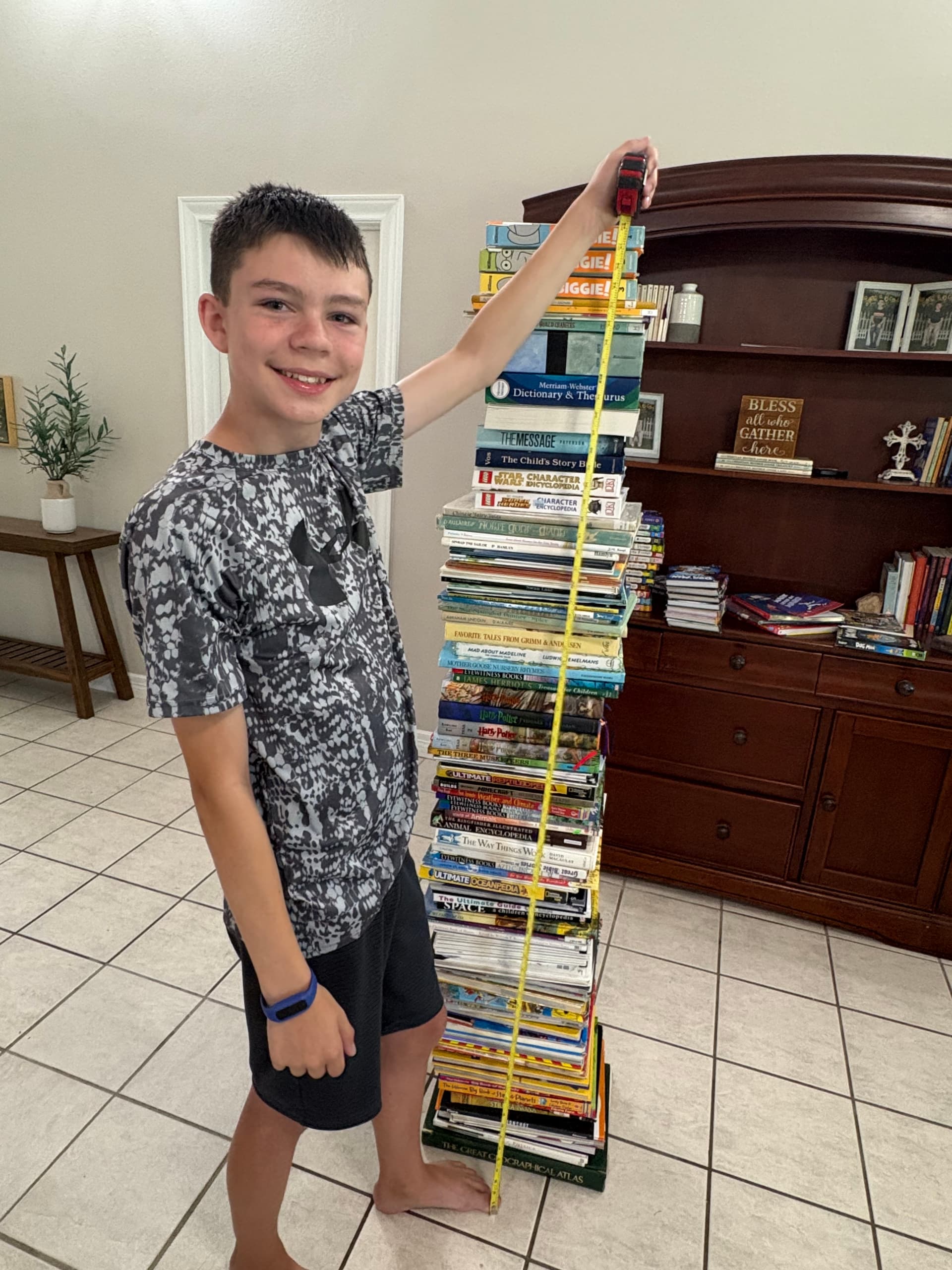 Tallest Stack of Books