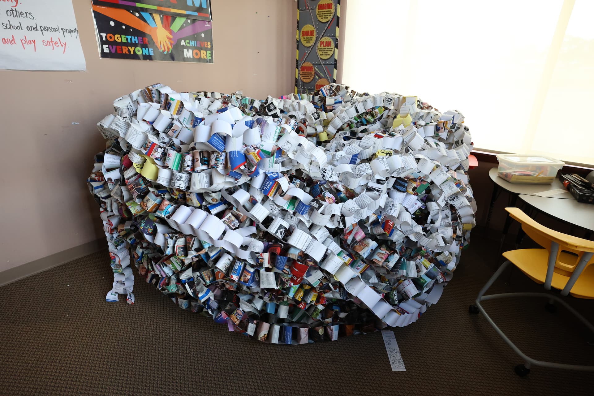 Largest Chain made from Paper