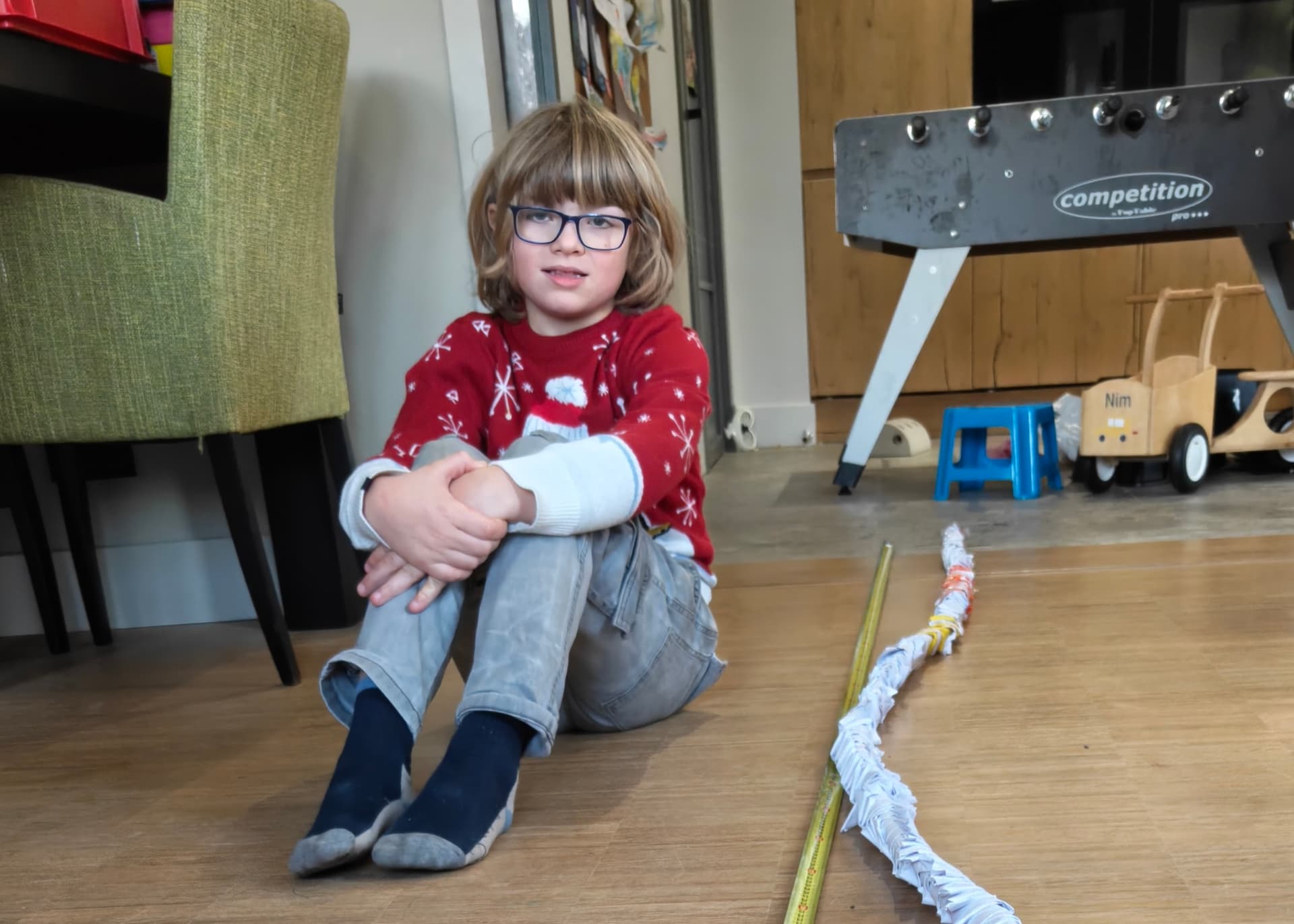 Longest Chain of Origami Claws