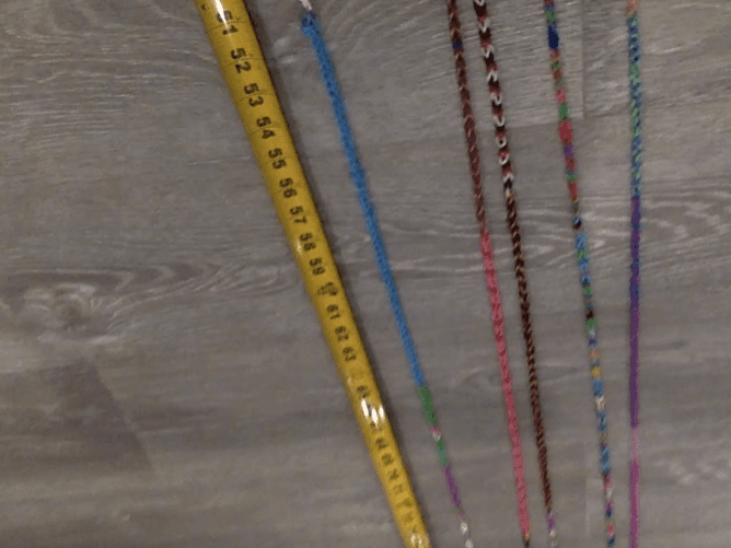 Longest Rainbow Loom Chain