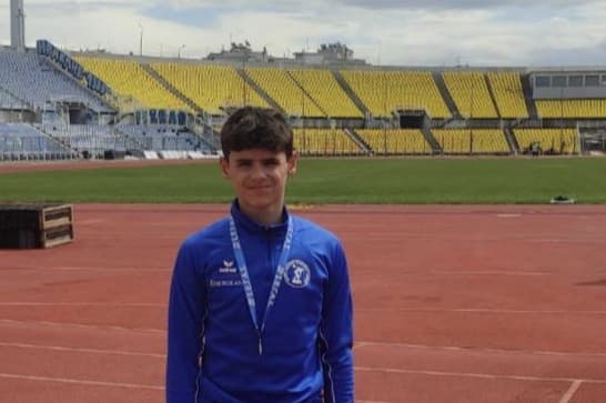 Longest Standing Triple Jump in MALE - 10-12 YEARS OLD - Kavala, (GR)