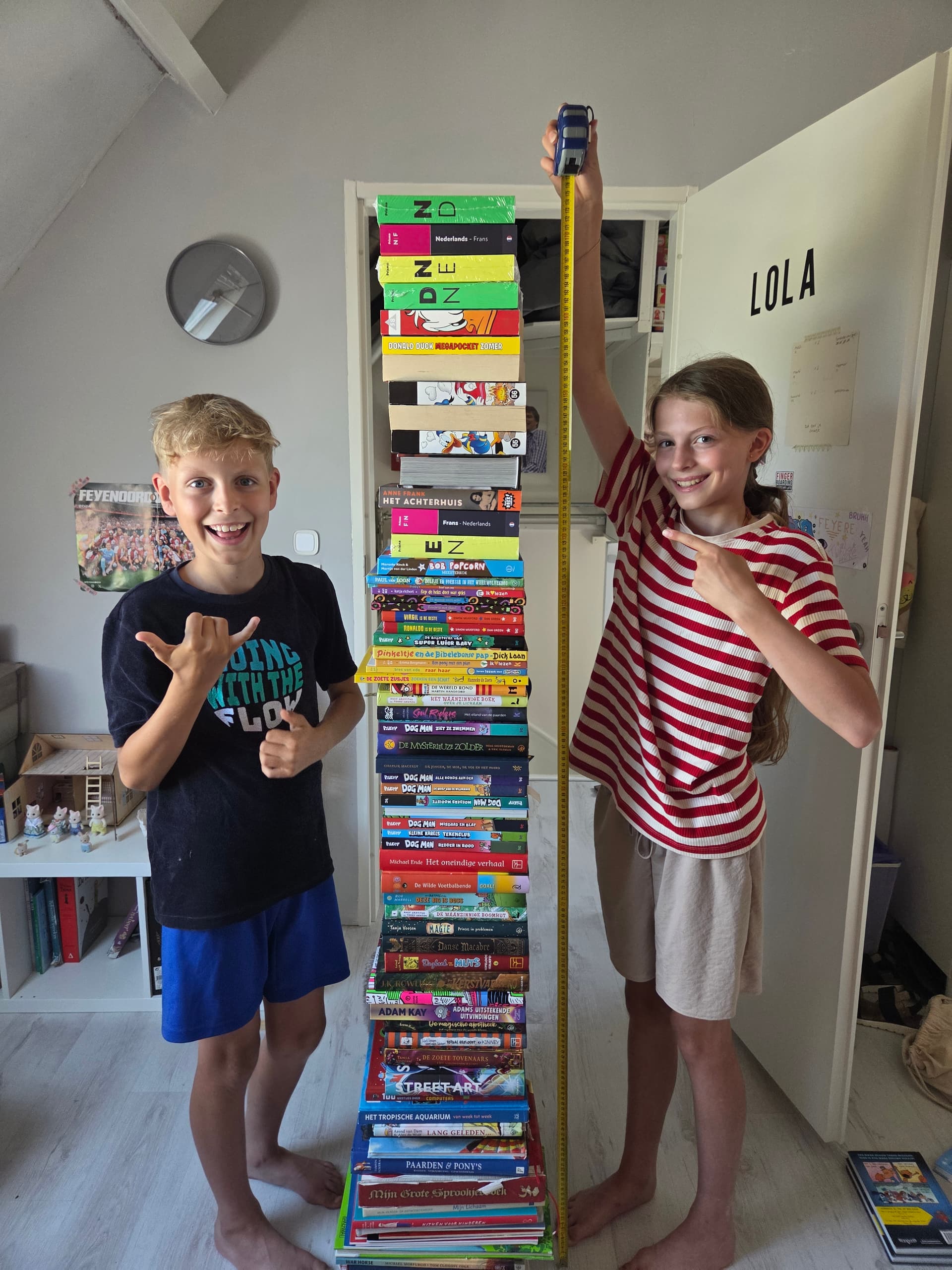Highest Stack of Books