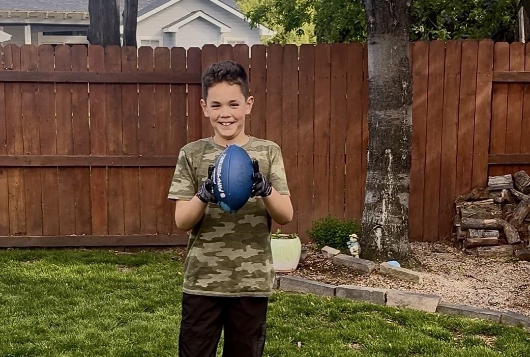 Most One Handed Football Throws with Catch