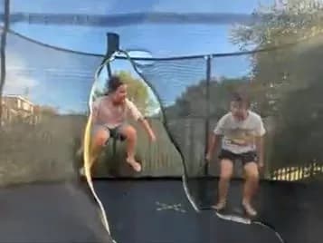 Most Jumps on a Trampoline in 1 Minute in the (Small Group)