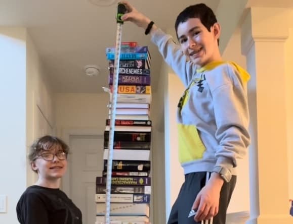 Tallest Stack of Books