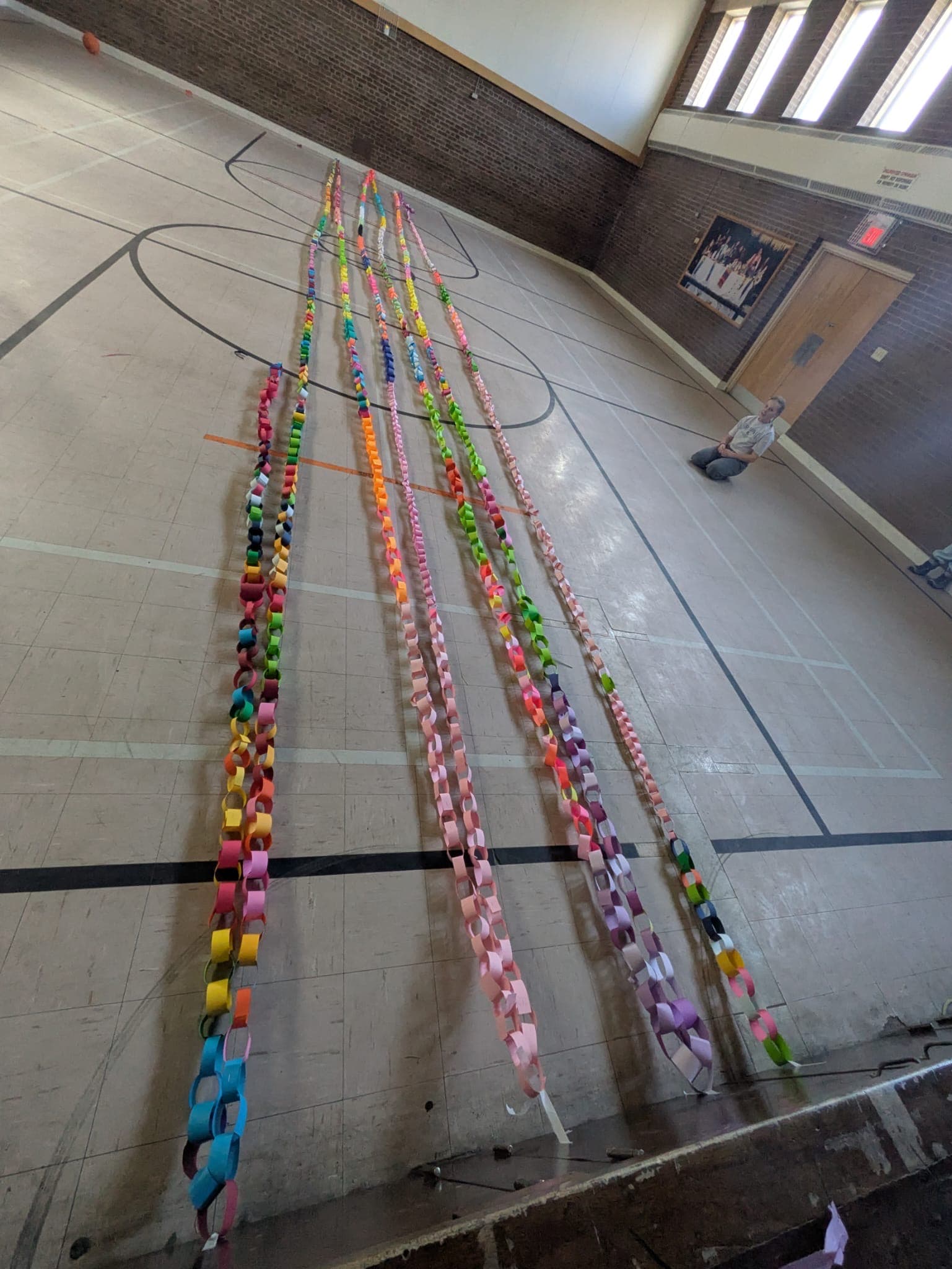 Longest Paper Train