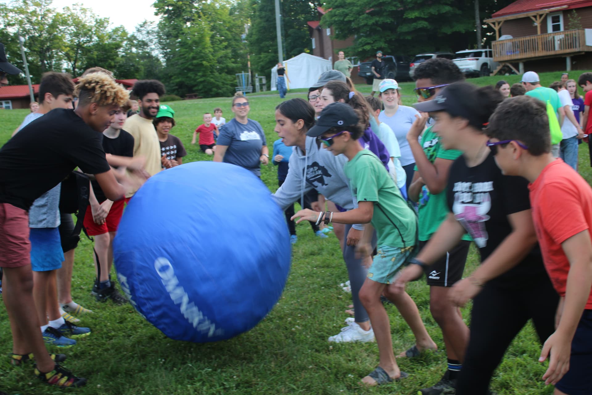 Most Kids Playing Indiana Jones KIN-BALL®