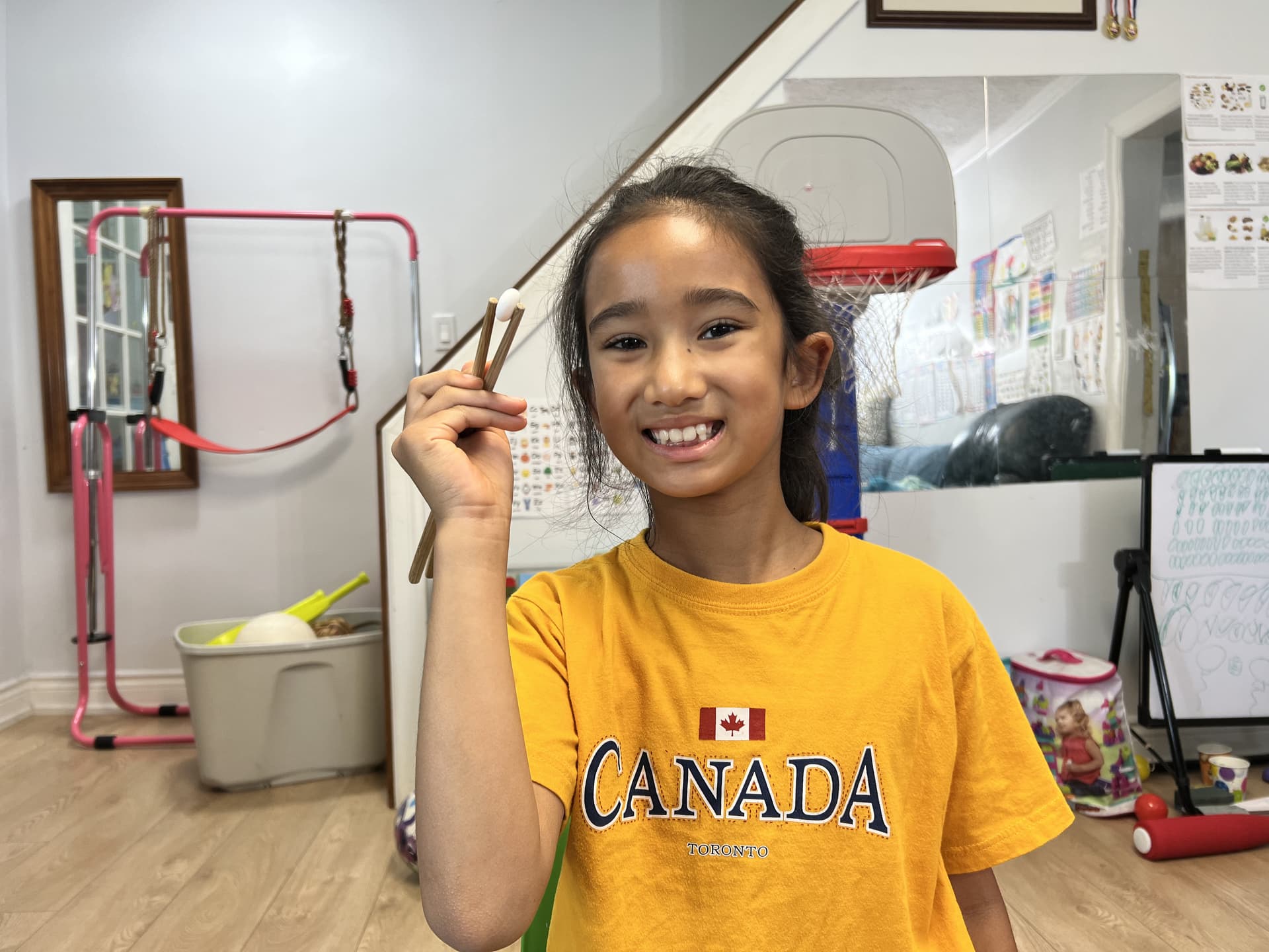 Fastest to Move 3 Mentos with Chopsticks