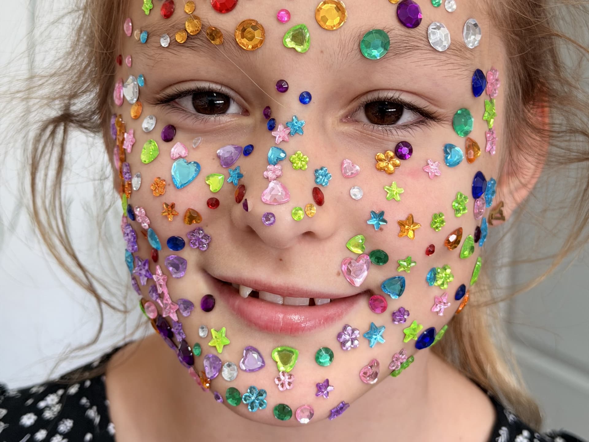 Most Stickers on the Face