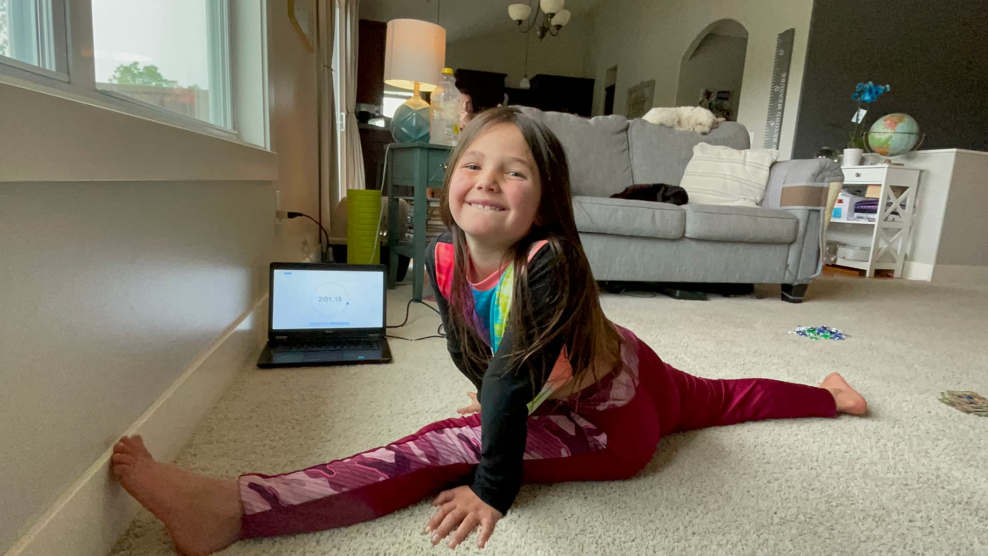 Longest Time Holding a Front Split