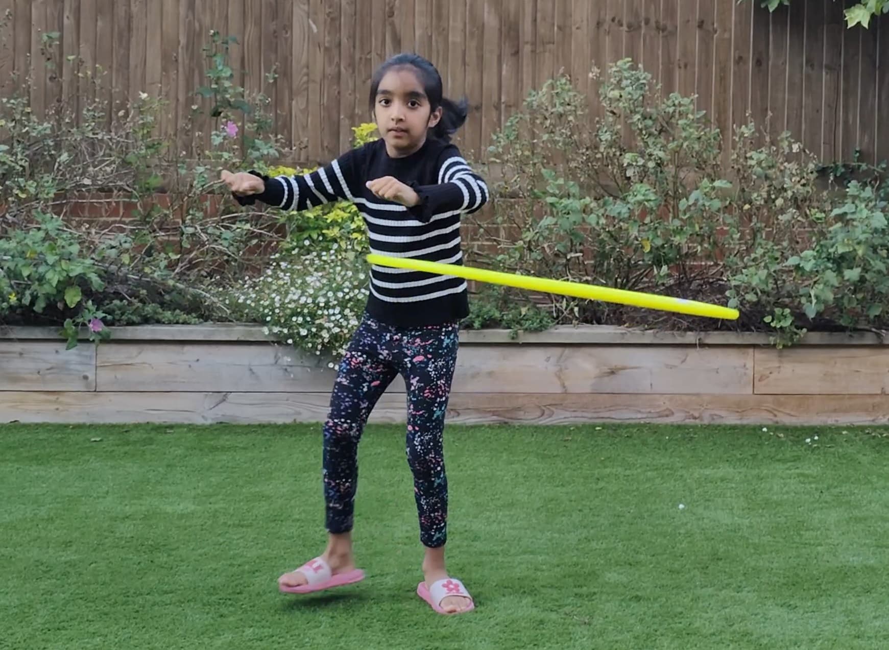 Longest Time Hula Hooping While Spinning Around