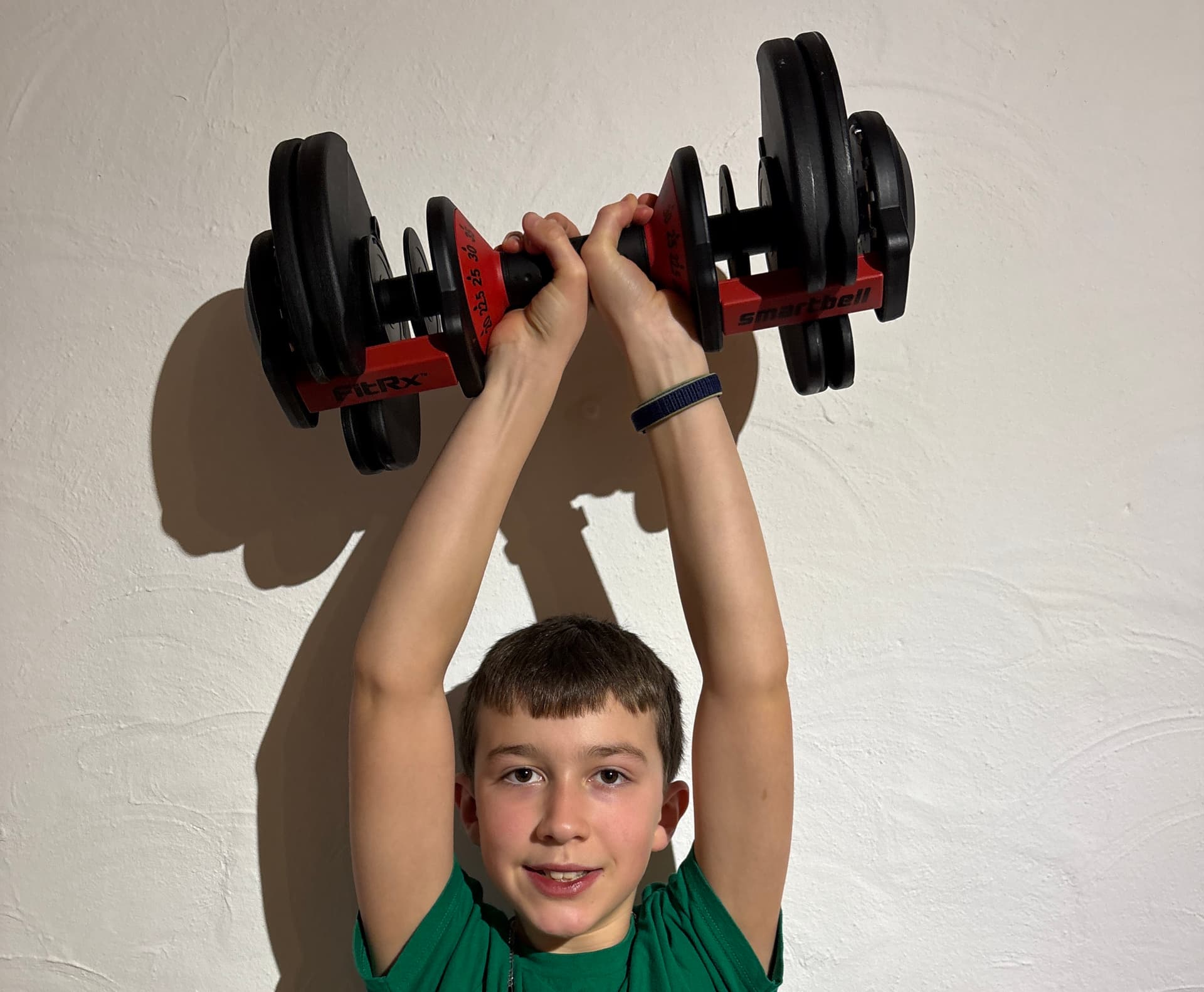 Longest Time Holding a 20 lb Weight Above the Head