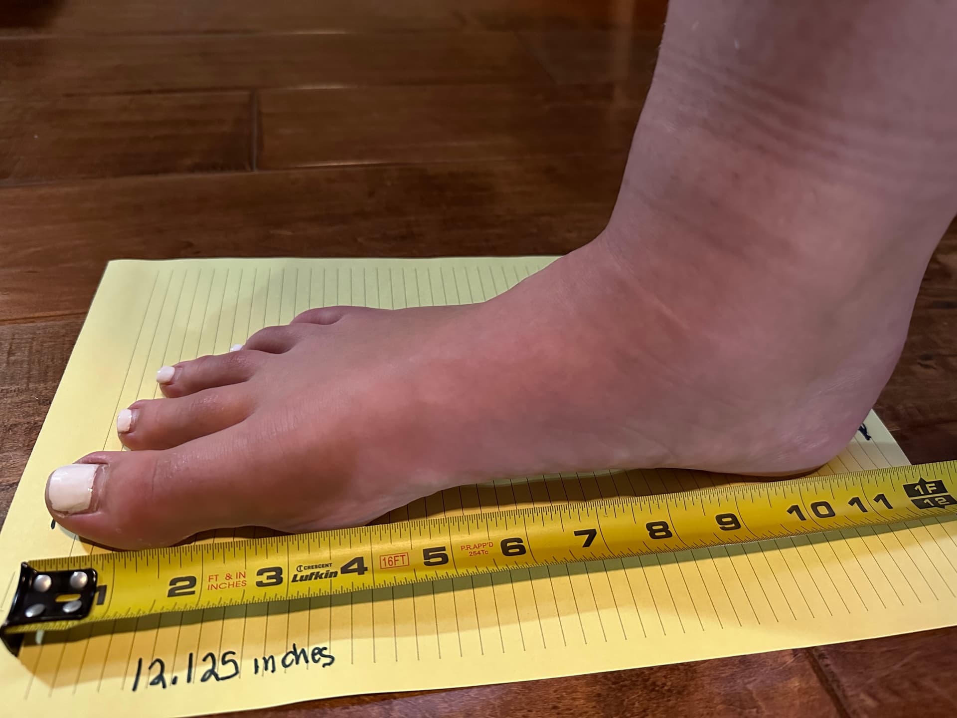 Largest Foot