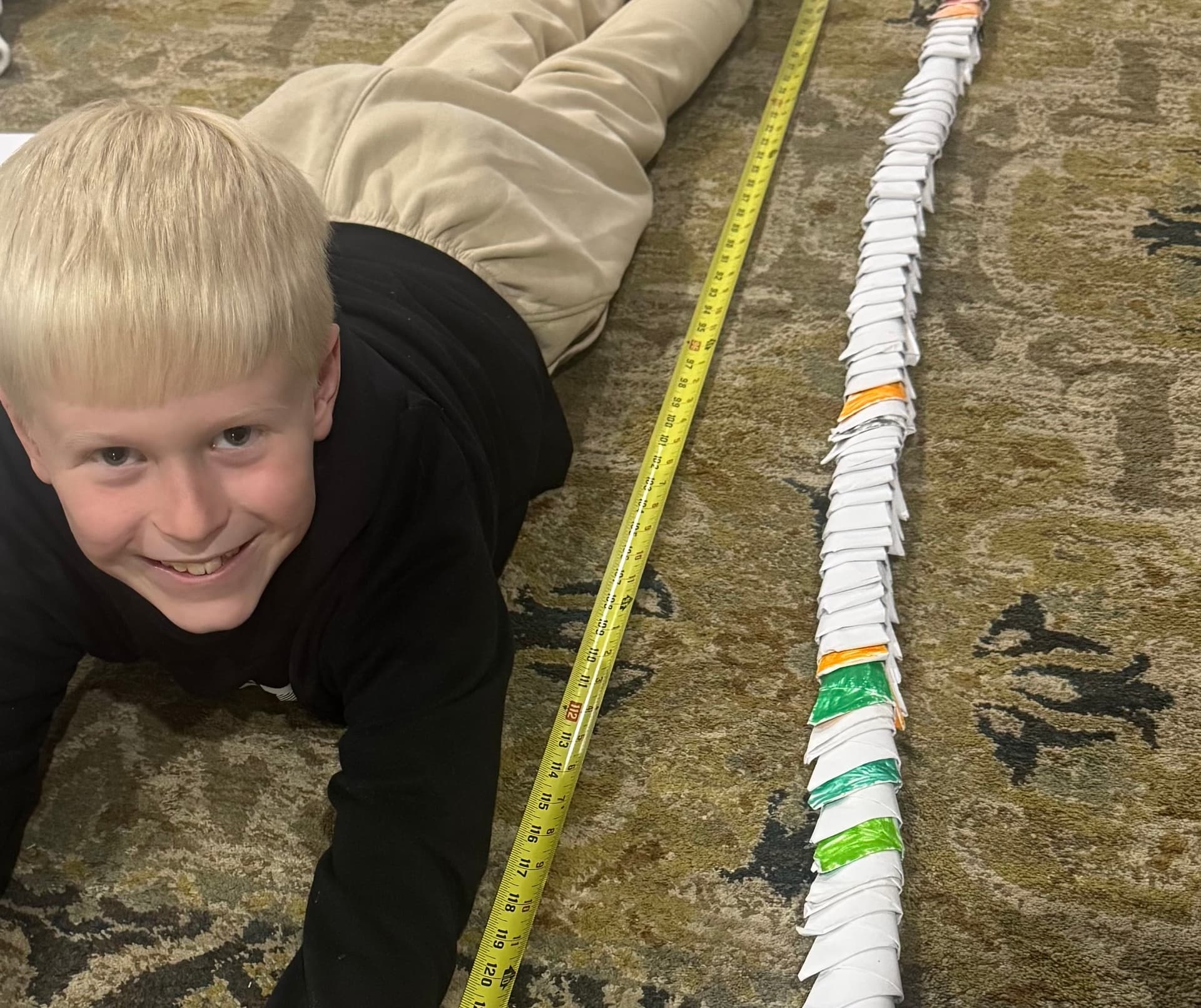 Longest Chain of Origami Claws